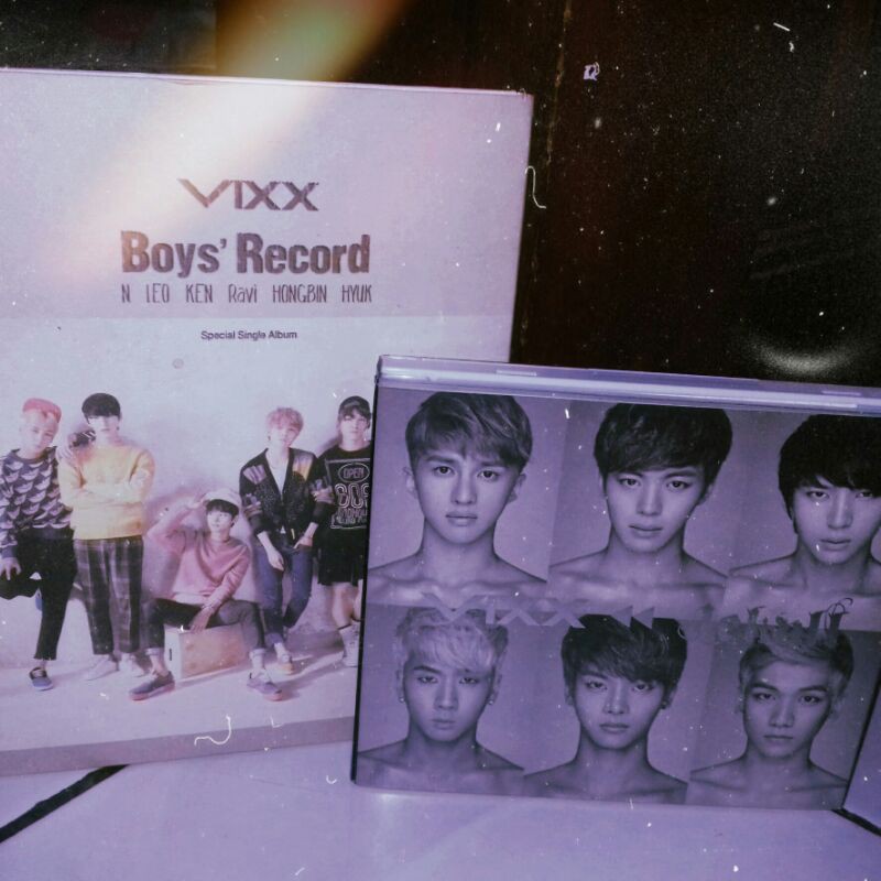 VIXX◇Special Single◇Boys' Record◇台湾盤DVD付 Jual VIXX BOYS RECORD SPECIAL SINGLE ALBUM & 1st Mini Album