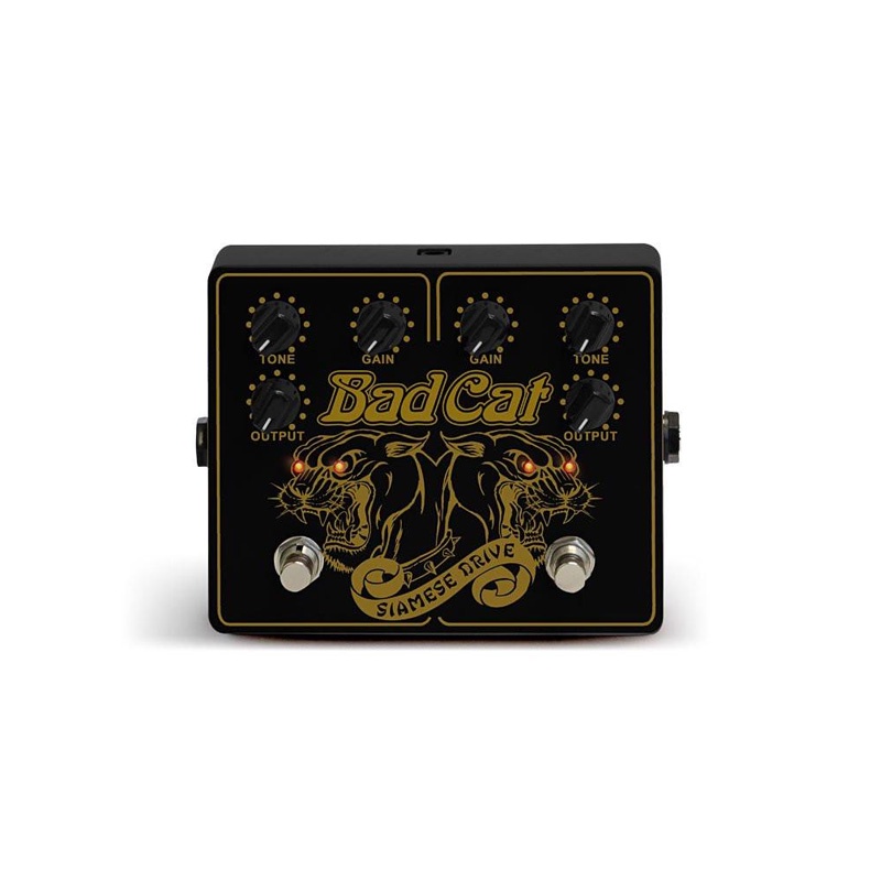 Brand New -- Bad Cat Siamese Drive Dual outlet Overdrive Pedal