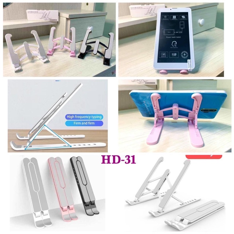 Jual Holder Folding Desktop Mobile Phone Stand HP / Tablet / IPAD HD-31 ...