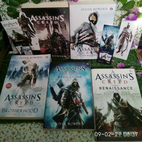 Jual NOVEL Seri Assassins Creed by Oliver Bowden | Shopee Indonesia
