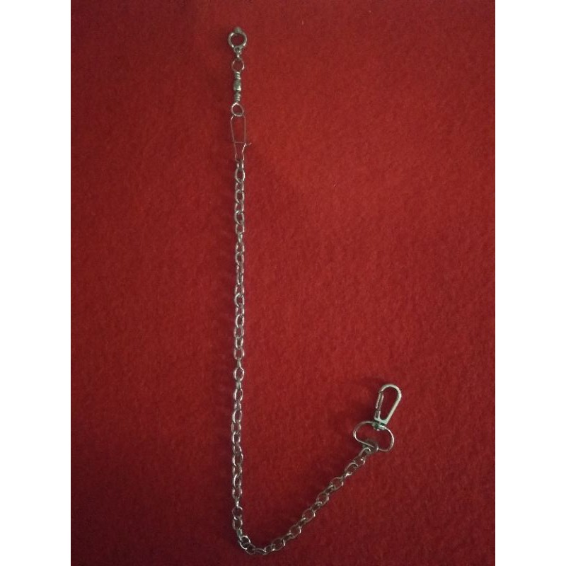 Jual Ring borgol,rantai dan kili2 swivel khusus buat burung Nuri dan ...