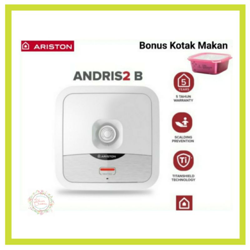 Jual Ariston Water Heater Andris2 B 15L 15 Liter 200 Watt Pemanas Air ...