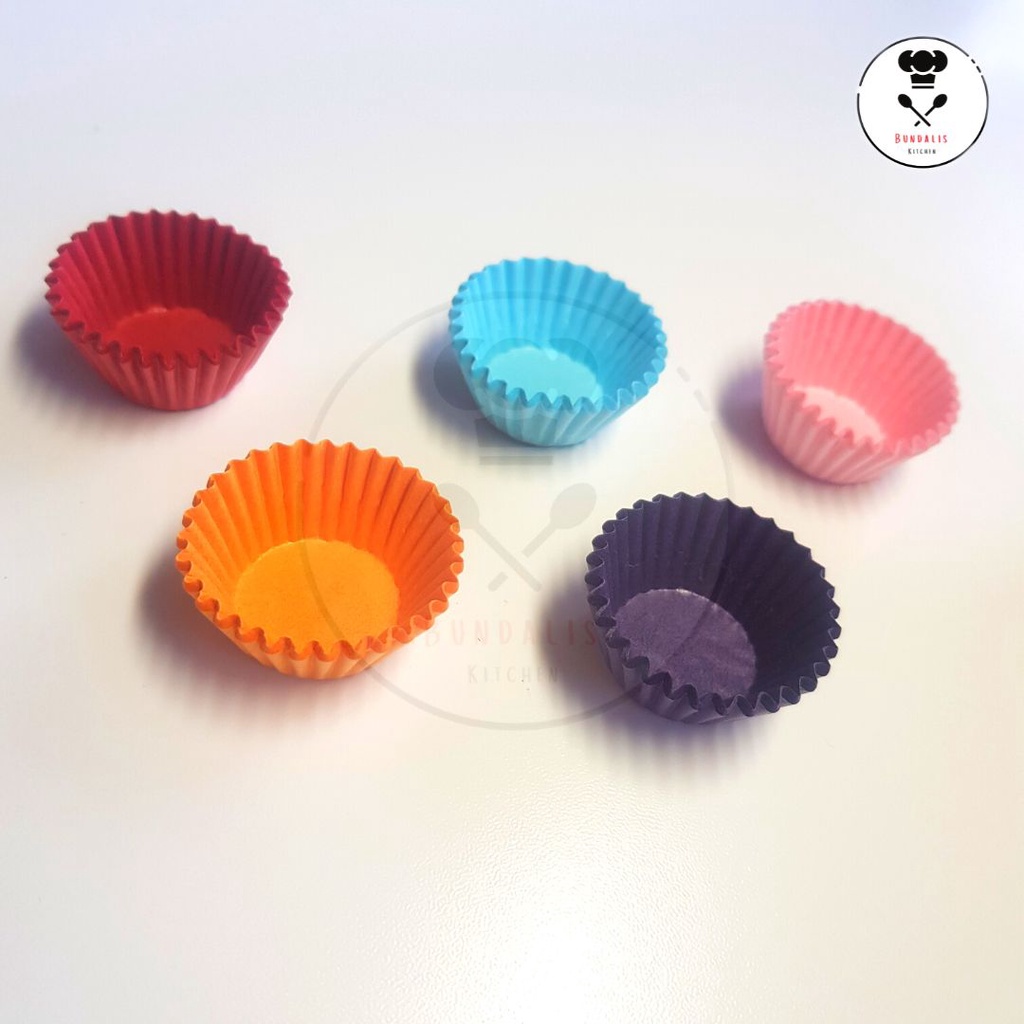 Jual Paper Cup Kue Mini Warna 100 pcs | Shopee Indonesia