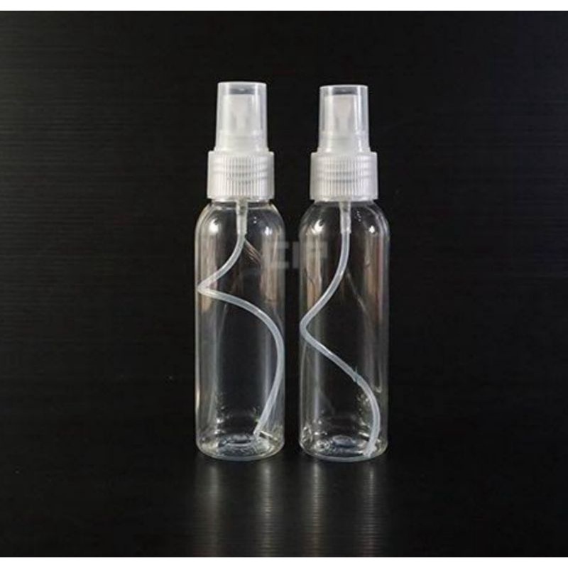 Jual Botol plastik PE spray transparan 100ml | Shopee Indonesia