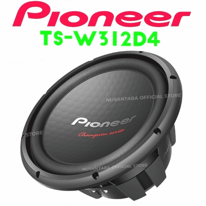 Jual Pioneer Ts W312d4 Subwoofer 12 Inch Dual Voice Coil 4 Ohm Tsw312d4 Shopee Indonesia 8349