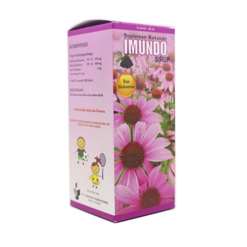 Jual IMUNDO SIRUP Syrup 60 ml vitamin imunitas Tubuh | Shopee Indonesia