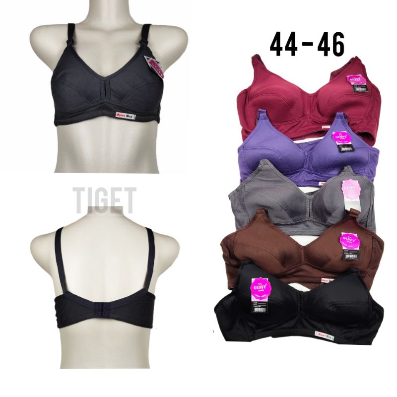 Jual Grape - Sport Bra Basic Bra Olahraga Full Cup Tanpa Kawat Ukuran Besar  Big Size Sm 016 Super Spr