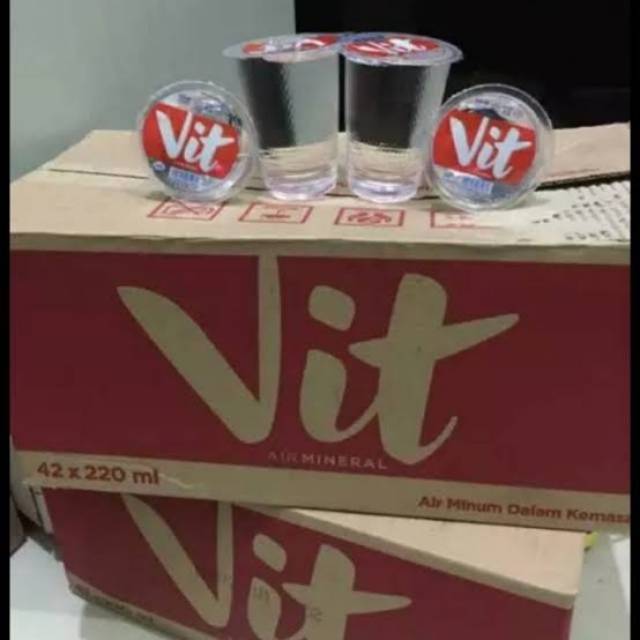 Jual Vit Gelas 220ml Shopee Indonesia 5840