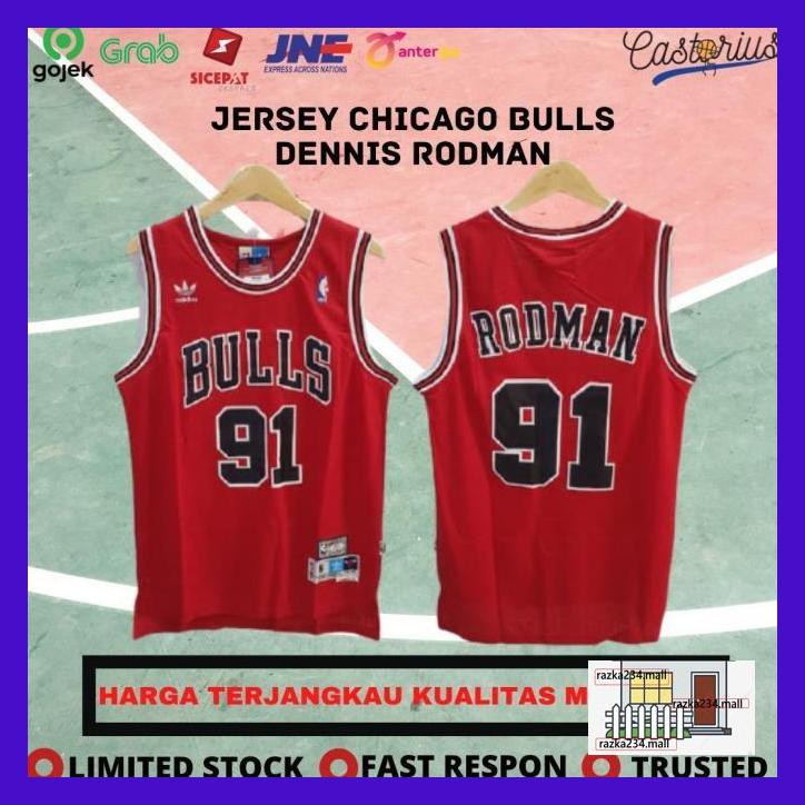 Jual 45Fe57D Baju Jersey Basket Nba Swingman Classics Chicago Bulls