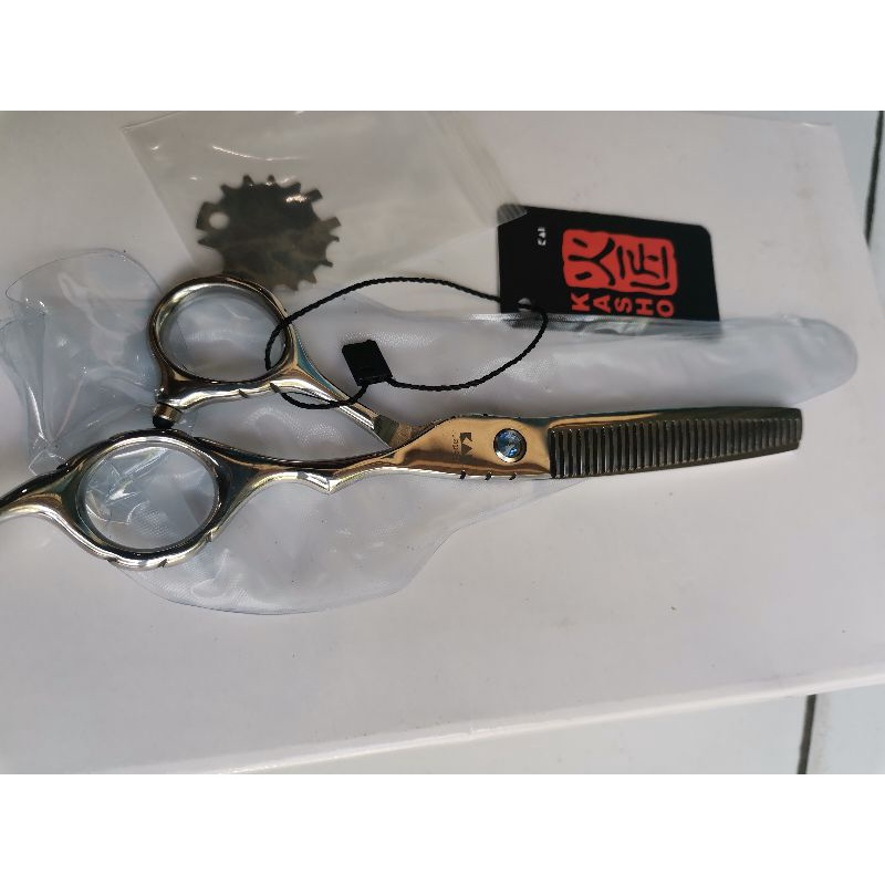 Jual Gunting Rambut KASHO Original Jepang Barber Pangkas | Shopee Indonesia