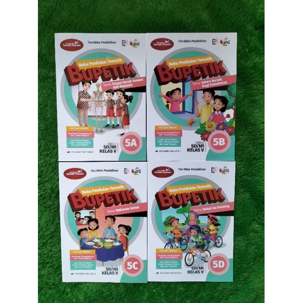 Jual ORIGINAL BUKU PENILAIAN TEMATIK BUPETIK KELAS 5A 5B 5C 5D | Shopee ...