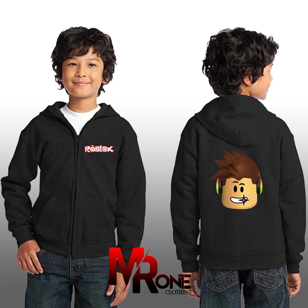 Jual Jaket Roblox Head Lego Anak Hoodie Zipper Anak Roblox Head Lego ...