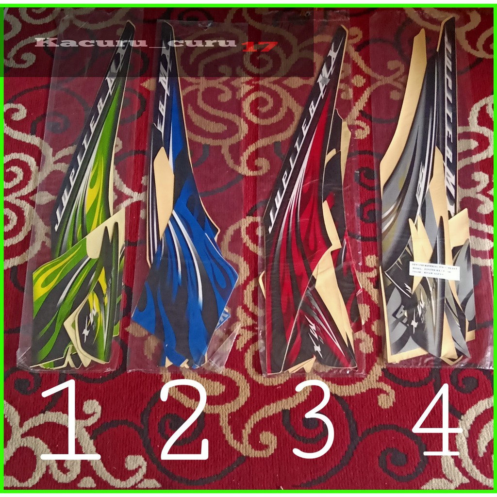 Jual Stiker Jupiter MX OLD / MX Lama 2009-2010 | Shopee Indonesia