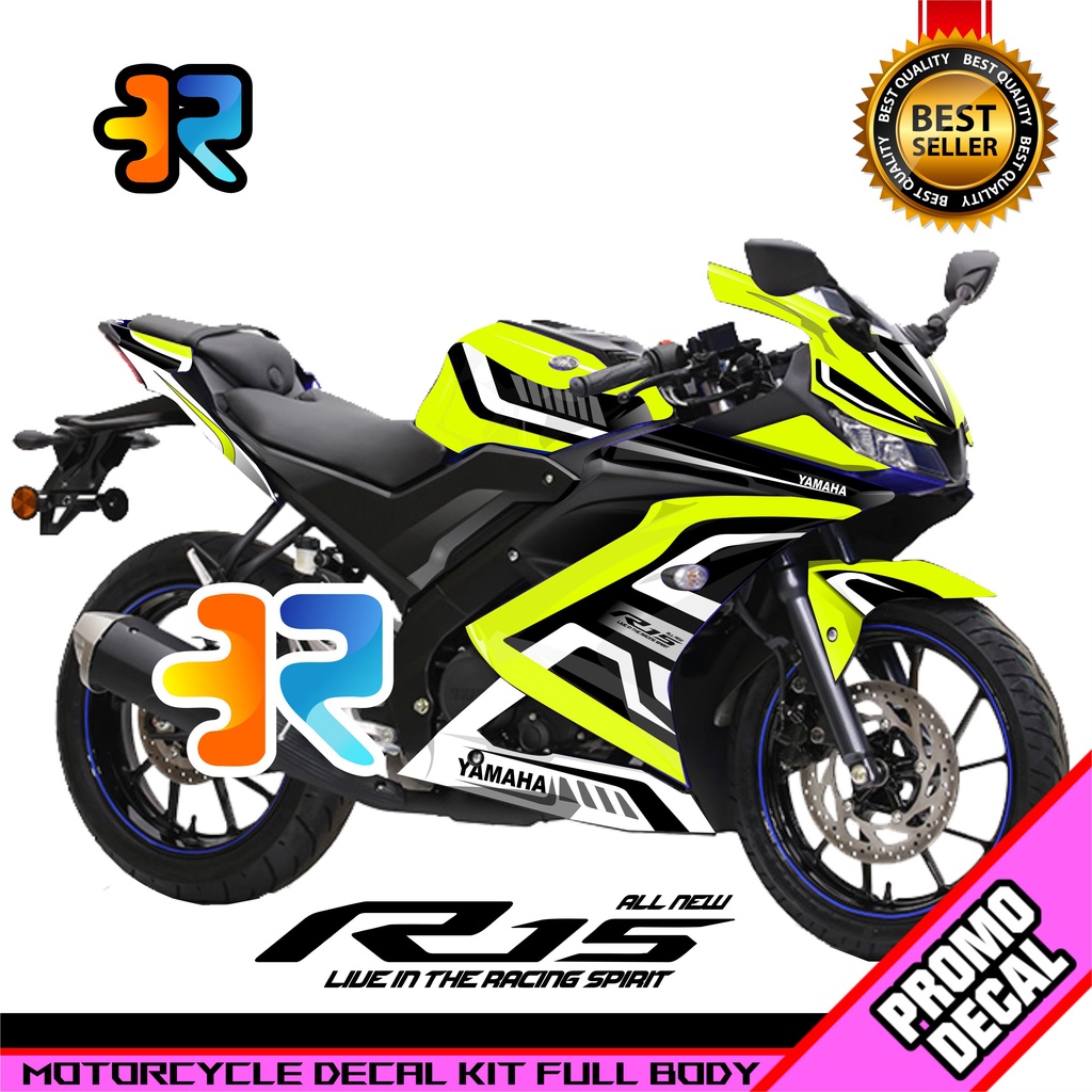 Jual Decal R15 V3 Full Body Variasi Desain GRAFIS | Shopee Indonesia
