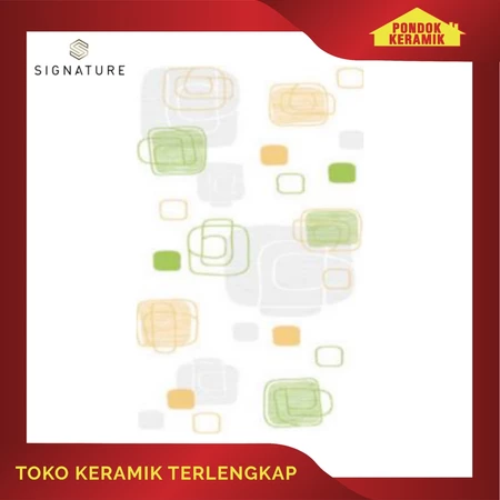 Keramik Dinding Signature 25x40 Altima Green