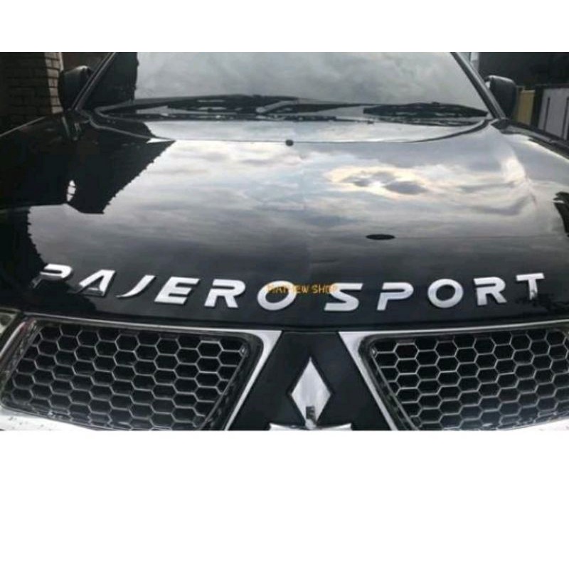 Jual Engine Hood Emblem Pajero Sport/ Logo Pajero/Logo Kap Mesin Pajero