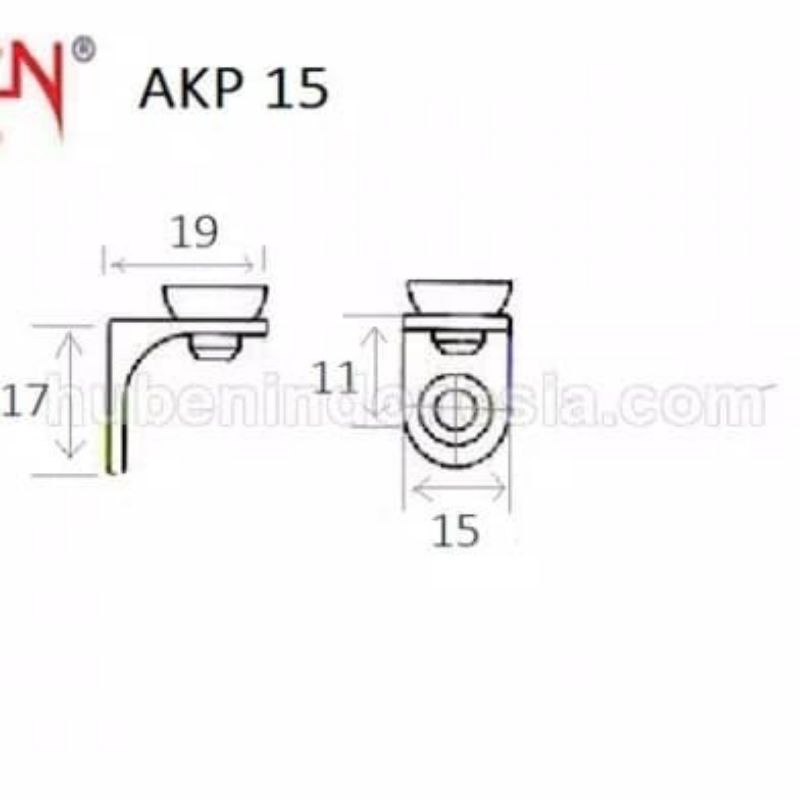 Jual Biji Ambalan Siku Besi Akp 15 Plat Siku Besi Ambalan Kayu Kaca