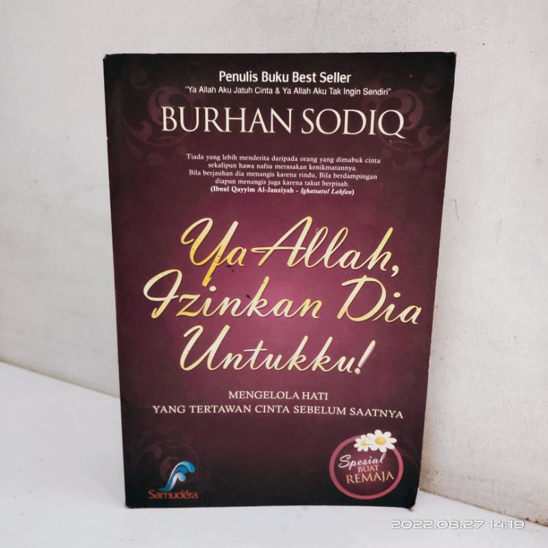 Jual Buku Murah - Buku Ya Allah Izinkan Dia Untukku! | Shopee Indonesia