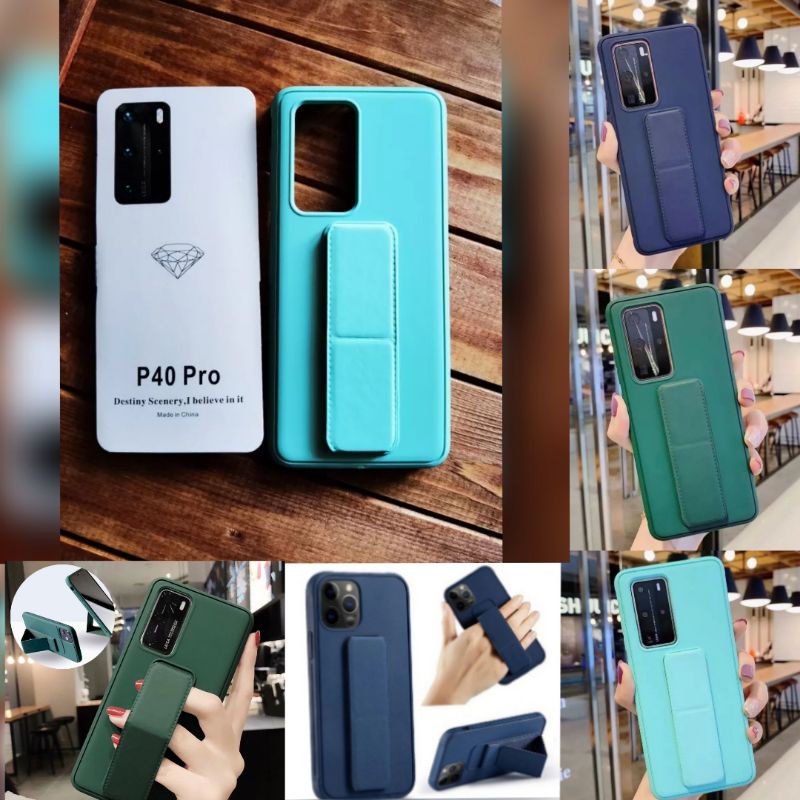 Custodia In Gel Tpu Per Huawei P40 Pro Design Cuori Legno Disegni