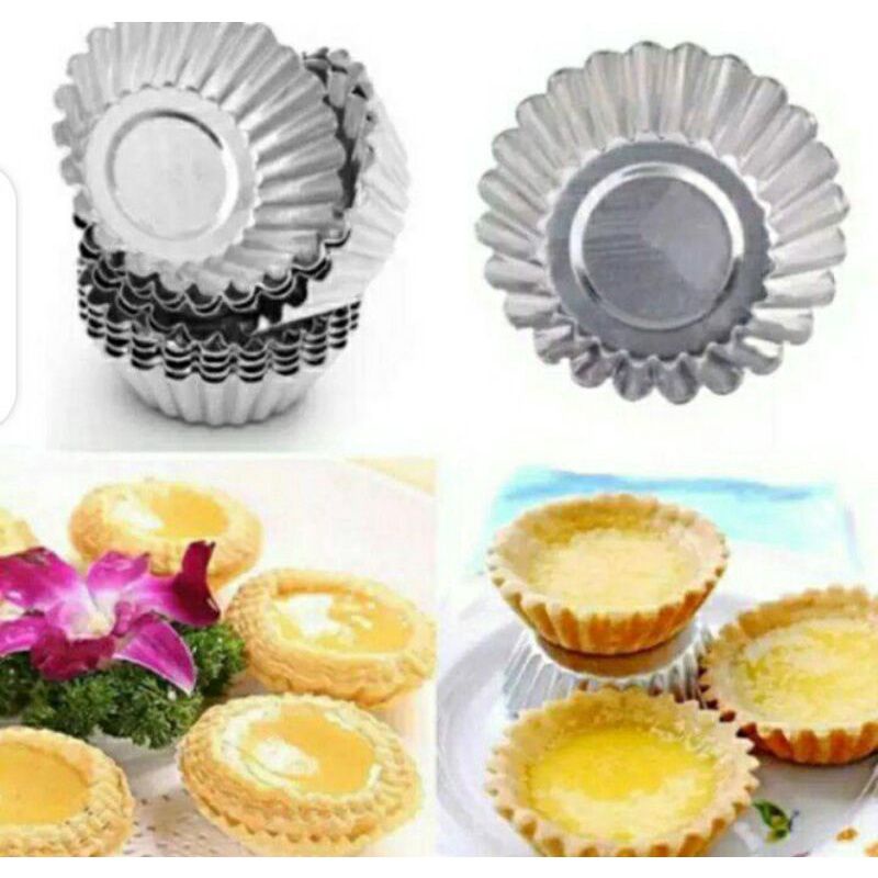 Jual 20 pcs Cetakan Sus Mini / Pie Mini Egg Tart ,Dengan Berbagai ...