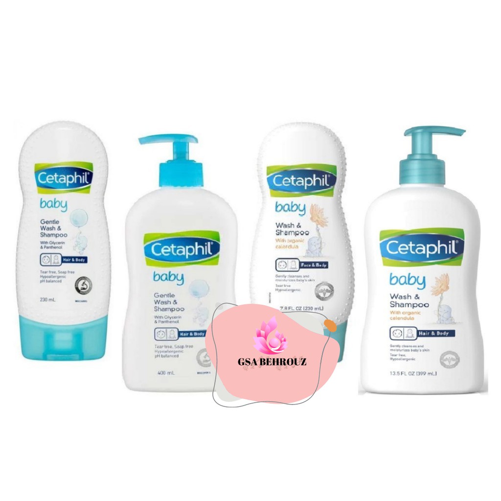 Jual BEHROUZ CETAPHIL Baby Gentle Wash & Shampoo with Glycerin