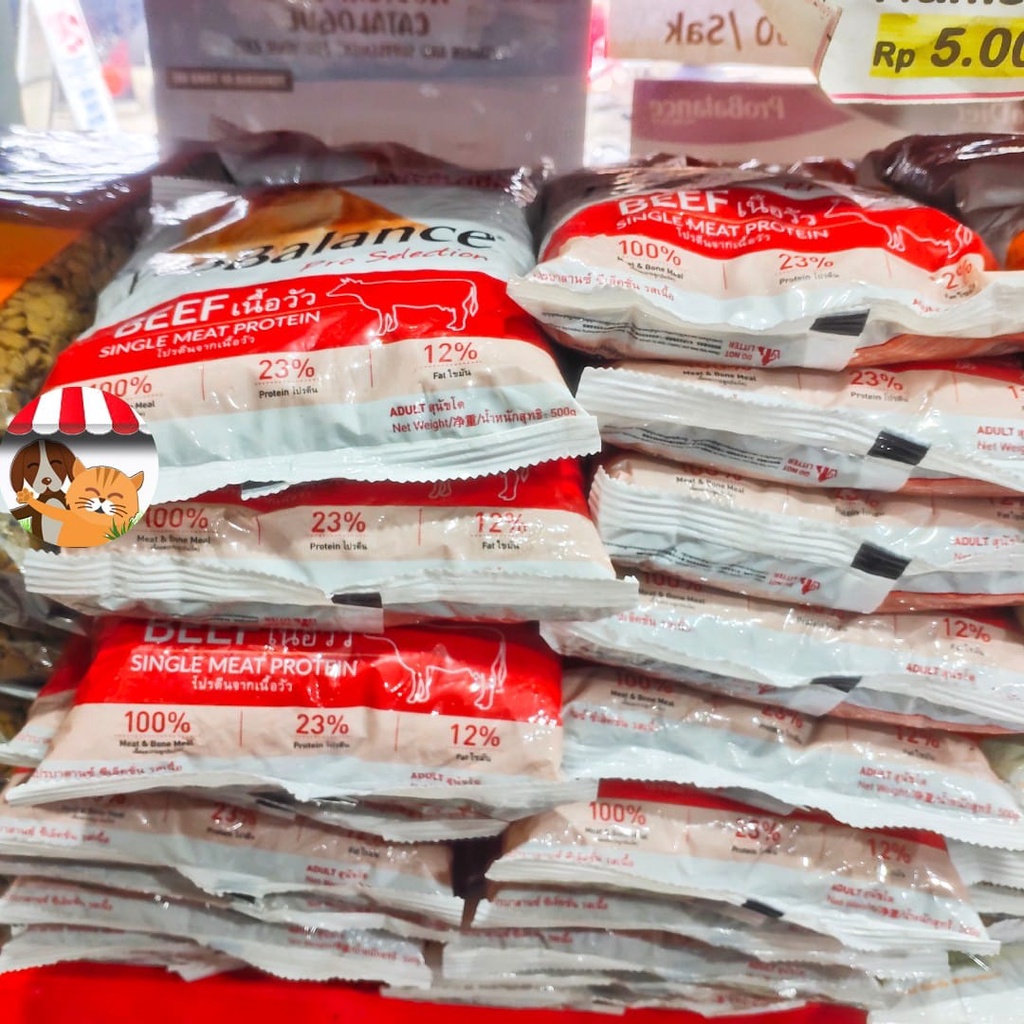 Jual Makanan Anjing Pro Balance Beef 500gr - Probalance Pro Selection ...
