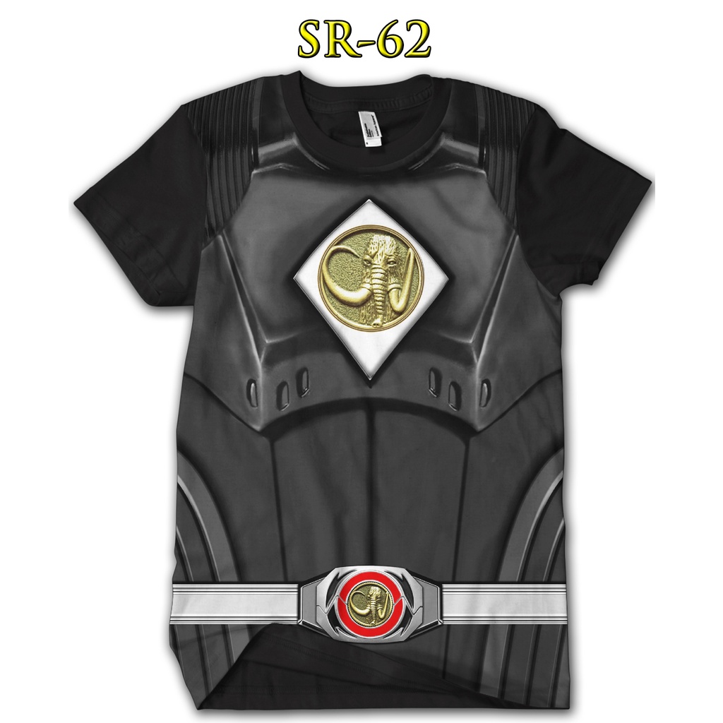Jual Baju Power Rangers Goggle Black Baju Anak Power Rangers Printing ...