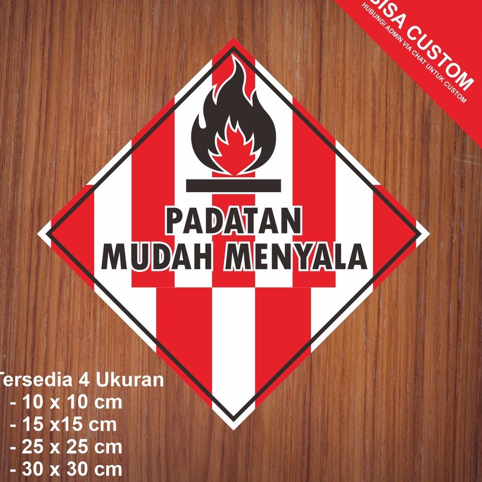 Jual HOT SALE Sticker Label Tanda Simbol Limbah B3 Stiker Bahan ...