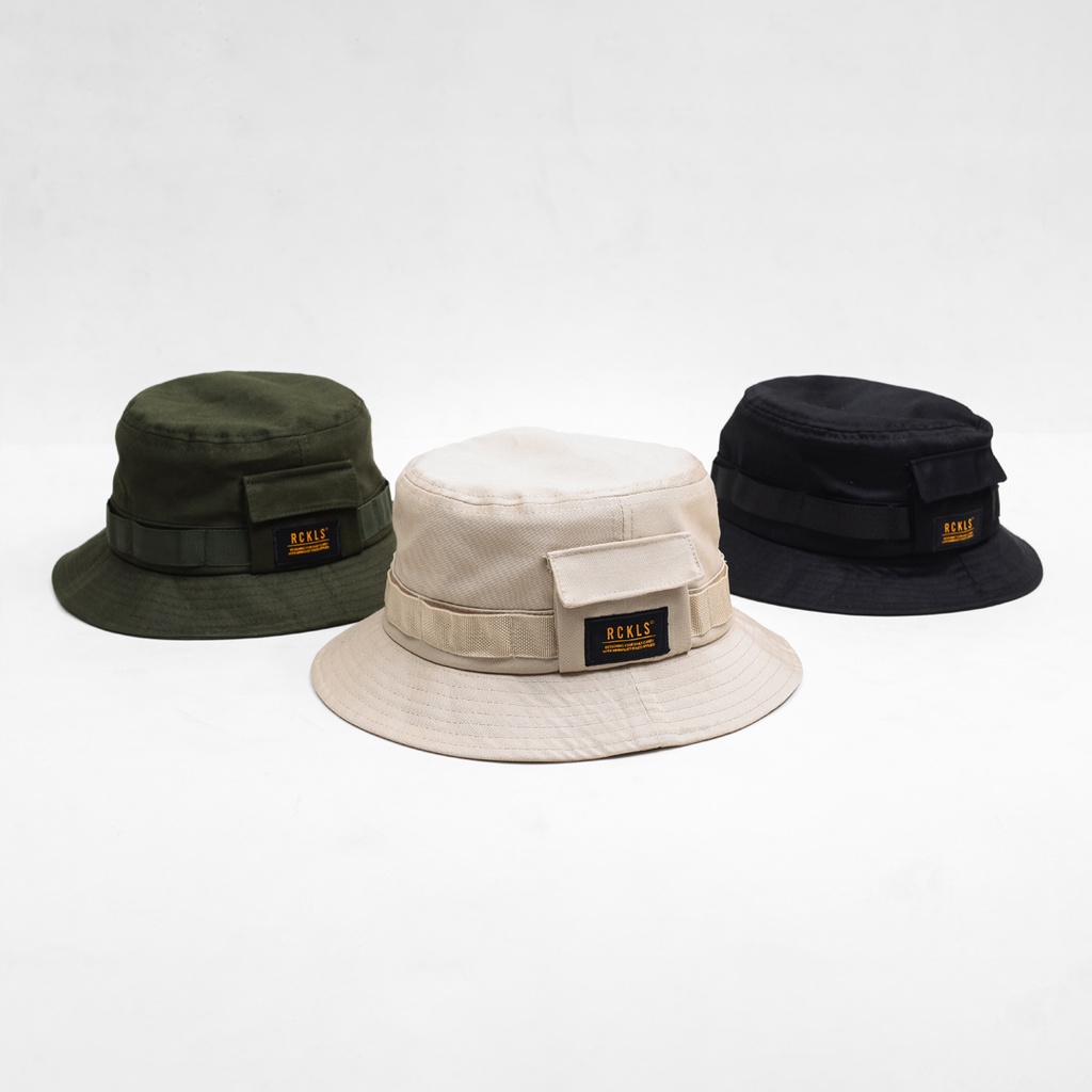Jual RCKLS. Bucket Hat Dragline | Topi Bucker Original | Shopee Indonesia