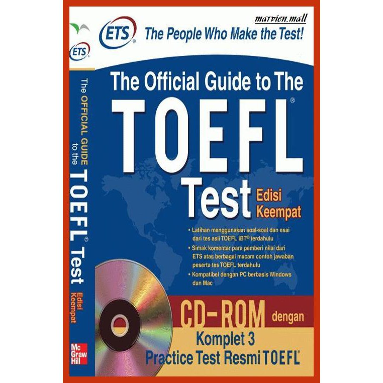 Jual Toeflielts The Official Guide To The Toefl Test Edisi Keempat Asliii Shopee Indonesia 3478