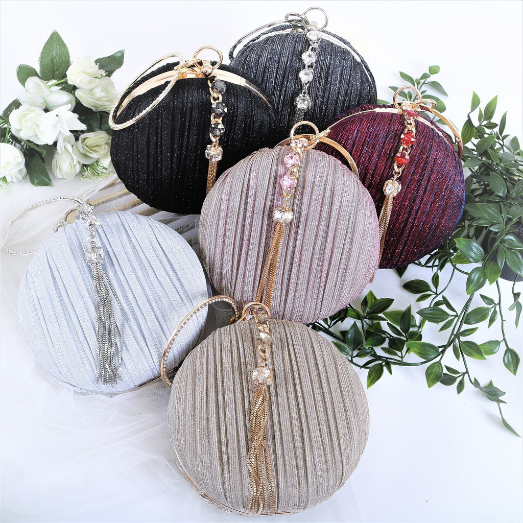 Jual SENORITA 3526 Tas Pesta Wanita Tas Kondangan Mewah Elegan | Shopee ...