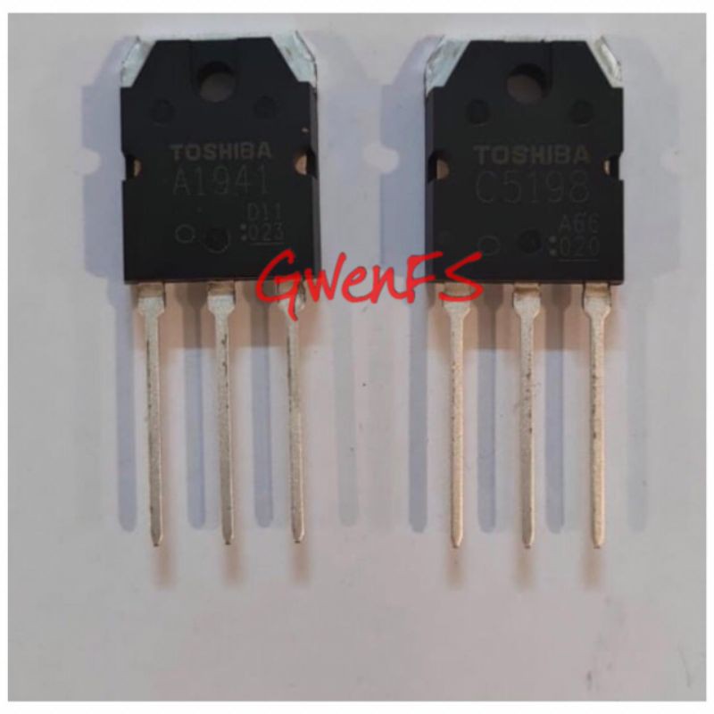 Jual Transistor A 1941 C 5198 TOSHIBA SUPER Transistor 1941 5198 ...