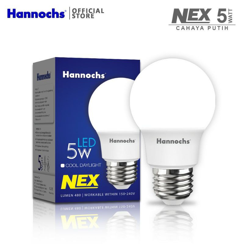 Jual Bohlam Led Hannochs Nex W Watt Shopee Indonesia