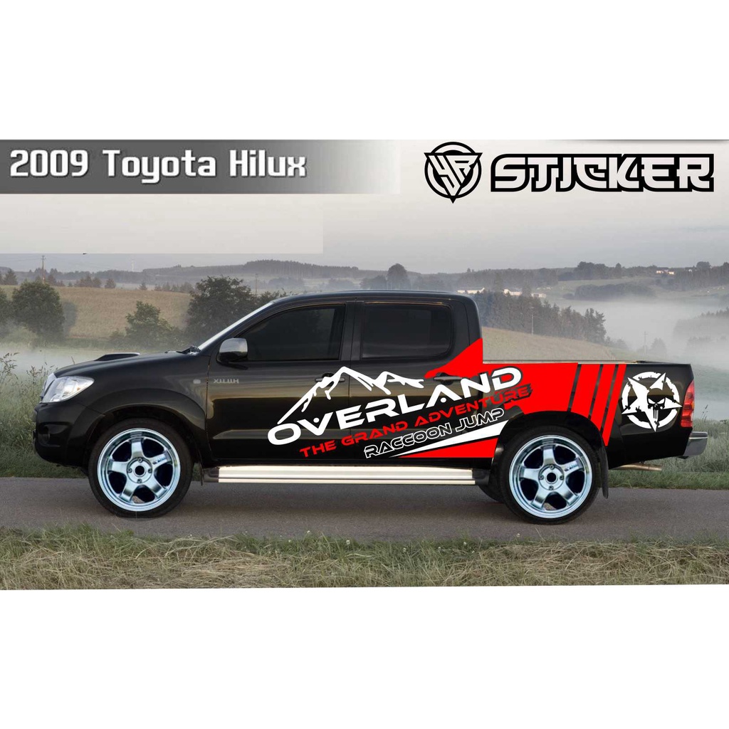 Jual STICKER MOBIL HILUX RANGER TRITON STRADA DLL | Shopee Indonesia