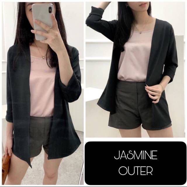 Jual COD Outer Basic jasmine | Shopee Indonesia