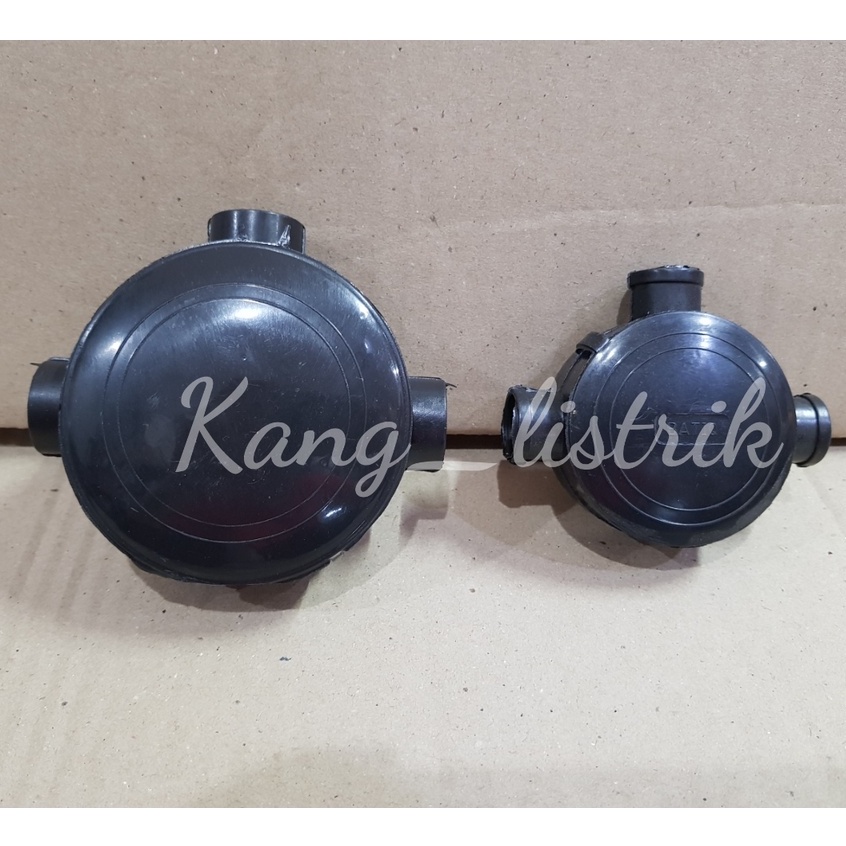 VISERO Tedus / Tdos / Terminal Cabang 3 20mm / Tdus Hitam Kecil Besar VISERO