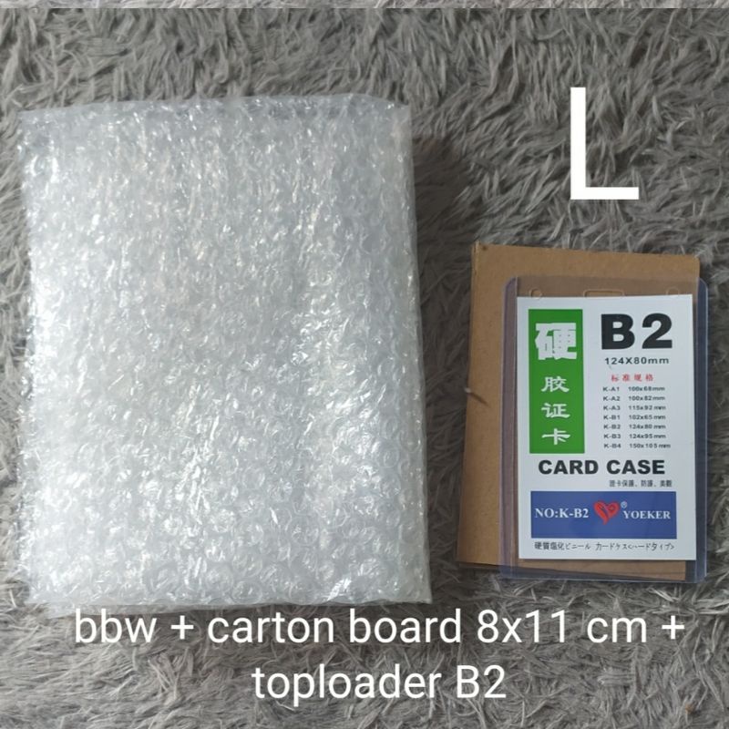 Jual [READY STOCK] PAKET PACKING YELLOW BOARD/CARTON BOARD TOPLOADER ...
