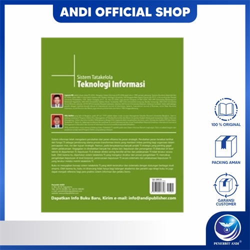 Jual Penerbit Andi - Sistem Tatakelola Teknologi Informasi | Shopee ...