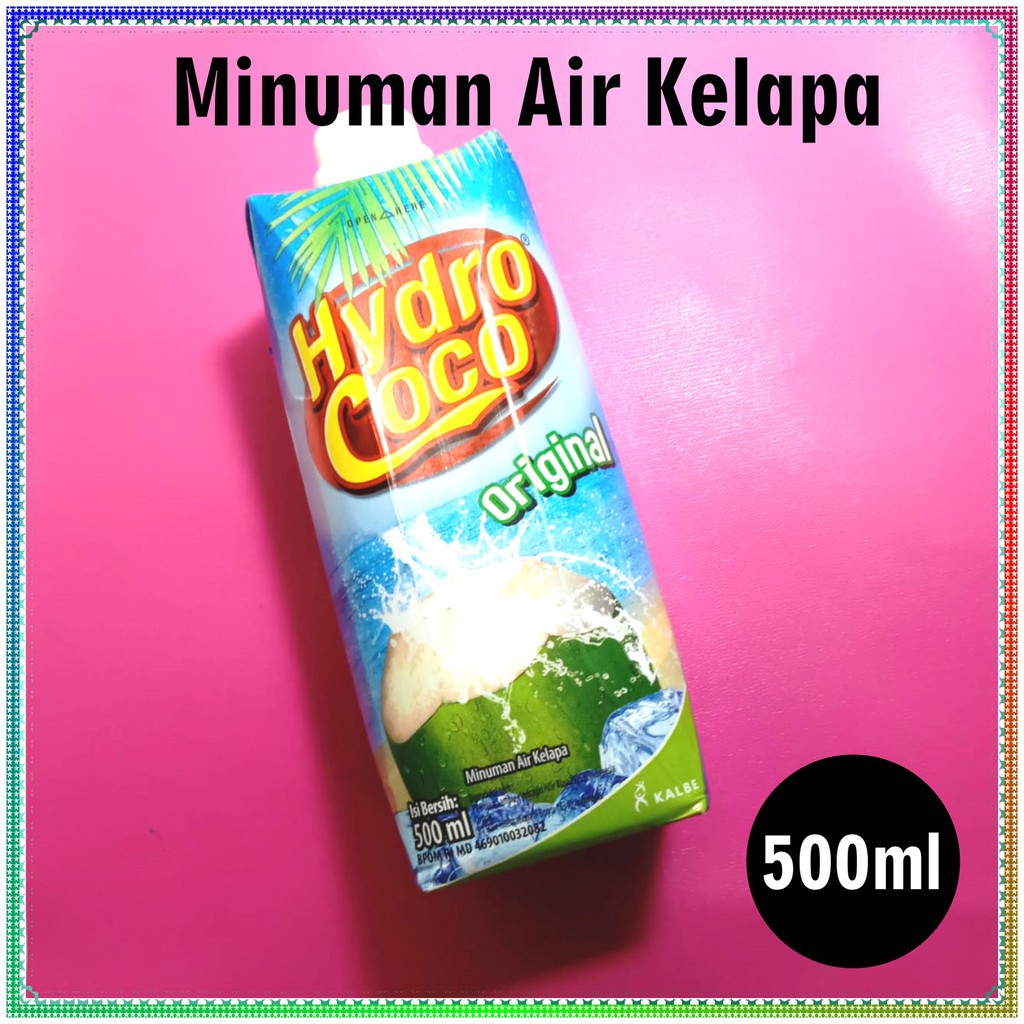Jual Hydrococo Original Minuman Air Kelapa Kemasan Instan Hydro Coco 500ml Shopee Indonesia 8513