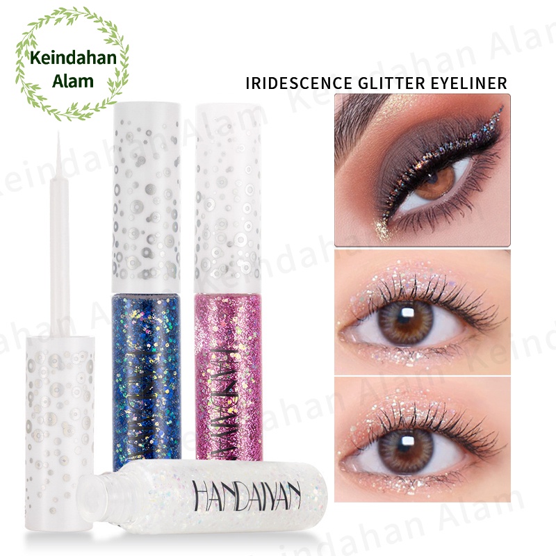 Jual HANDAIYAN Eyeliner Eyeshadow Crystal Dlamond Waterproof Long