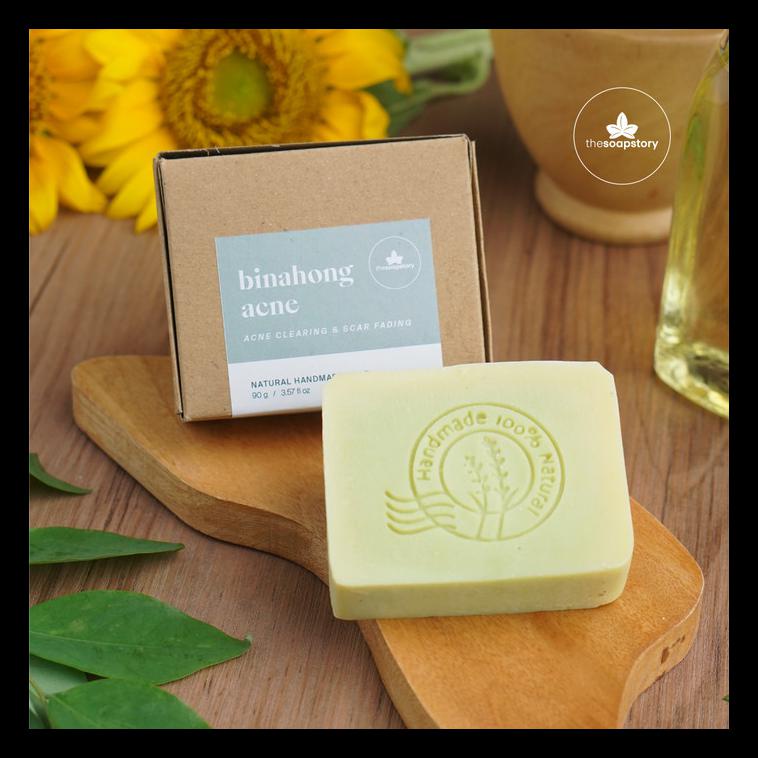 Jual LUCU BINAHONG ACNE SOAP by THE SOAP STORY Shopee Indonesia