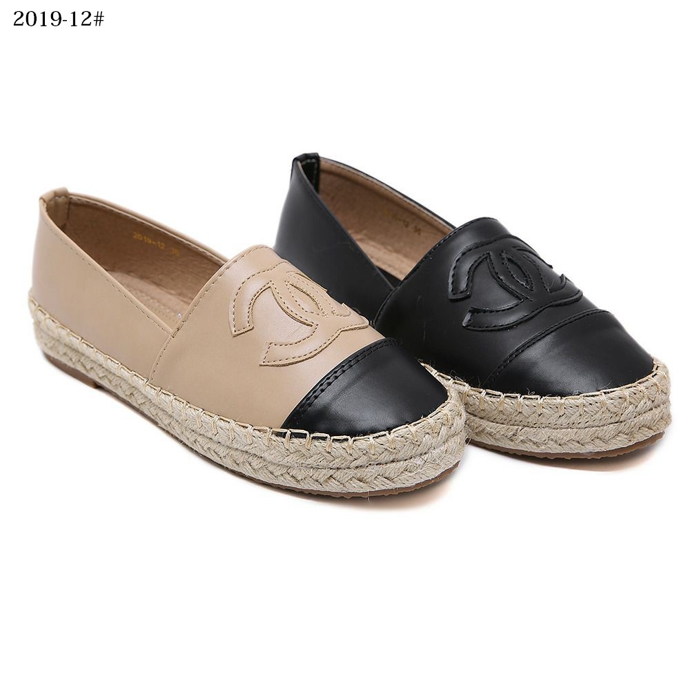 Chanel slip hot sale ons espadrilles