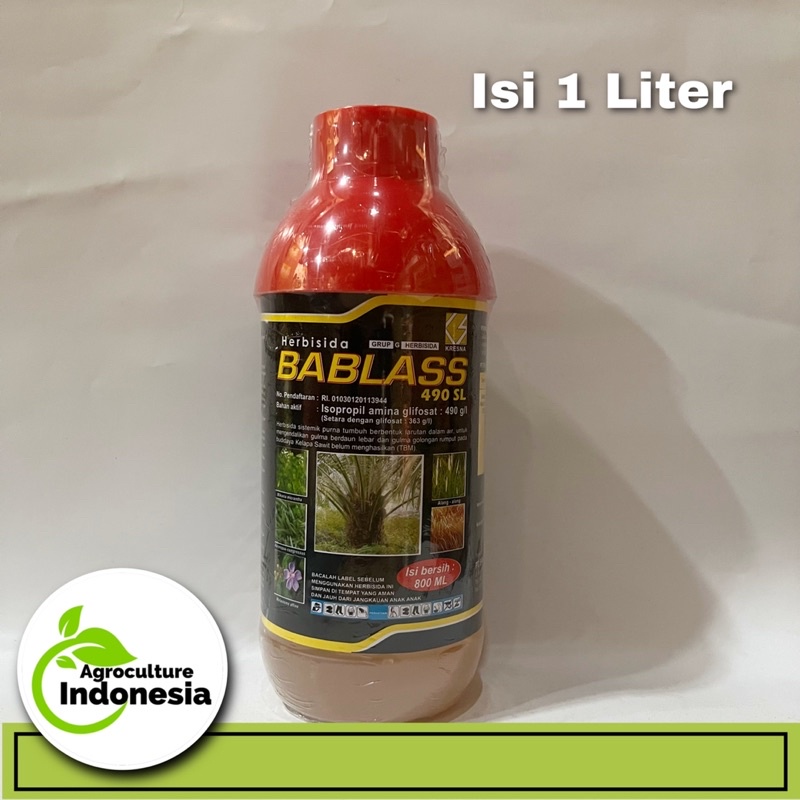 Jual Bablass 490sl 1 Liter Herbisida Sistemik Obat Rumput Mati Sampai