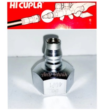 Jual Quick Coupler Nitto Kohki 40PF / Kopler Angin Nitto PF40 Made In ...