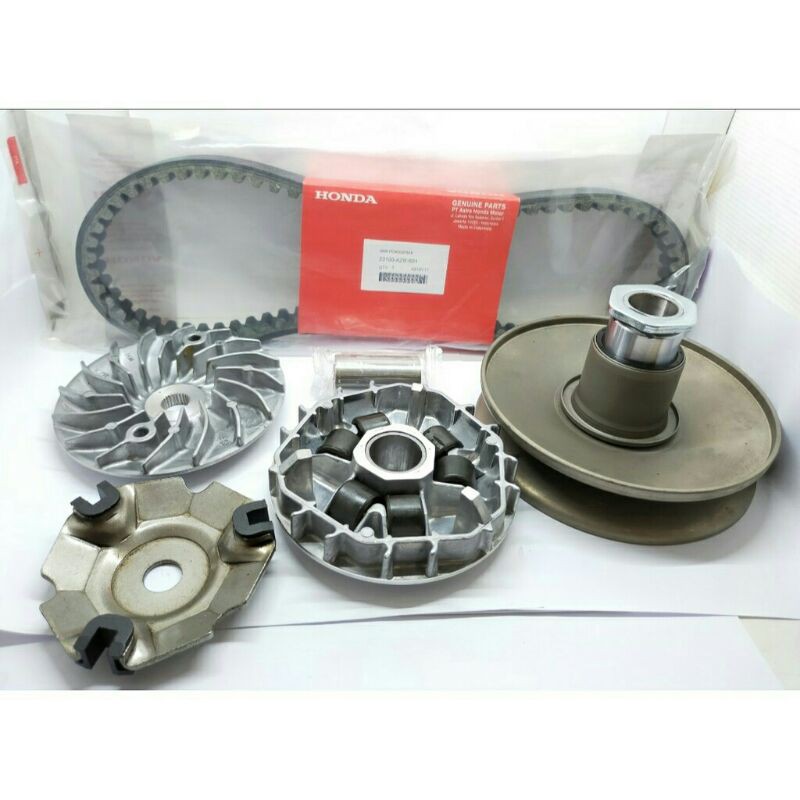 Jual PAKETAN PULLY PULLEY PULI POLI ONLY + CVT KOMPLIT VARIO 125 NON ...