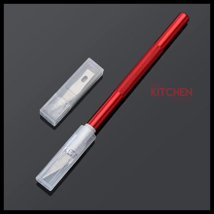 Jual Pisau Modeling Hobby Knife Carving Art Craft Pen Tools With 6 ...