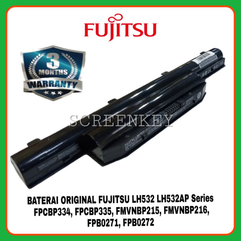 Battery for Fujitsu LifeBook LH532 FPCBP334 FPCBP335