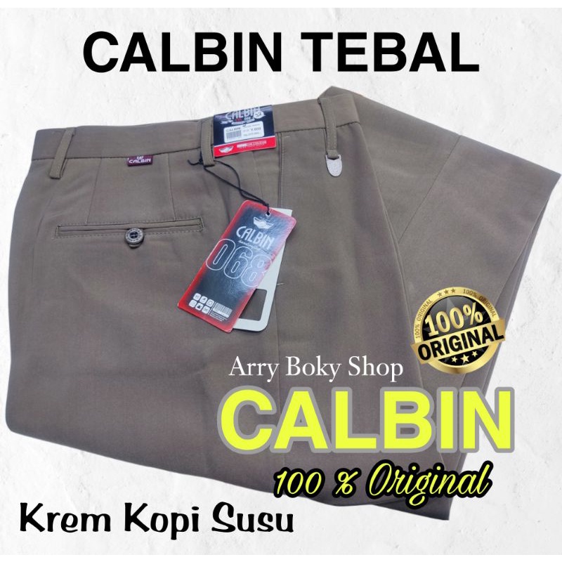 Jual Celana CALBIN Formal ( 100% ORIGINAL ) 27 - 44 | Shopee Indonesia