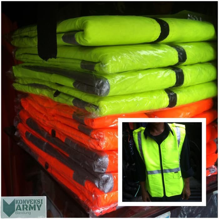 Jual rompi proyek / rompi touring bikers warna stabilo | Shopee Indonesia