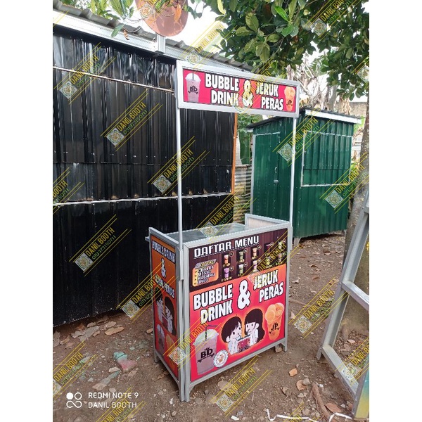 Jual Booth portable model 02 meja lipat meja bongkar pasang | Shopee ...